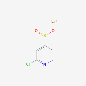 molecular formula C5H3ClLiNO2S B2408164 Lithium 2-chloropyridine-4-sulfinate CAS No. 2193067-89-7