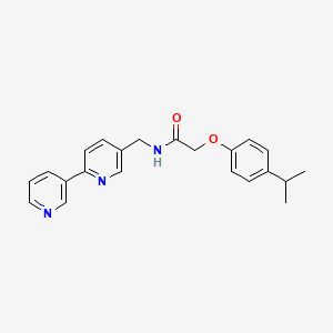 N-([2,3'-bipyridin]-5-ylmethyl)-2-(4-isopropylphenoxy)acetamide