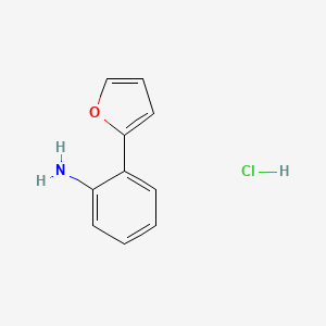 B2408350 2-(Fur-2-yl)aniline hydrochloride CAS No. 55578-79-5; 855948-13-9