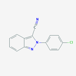 2-(4-chlorophenyl)-2H-indazole-3-carbonitrile