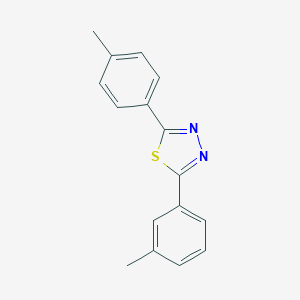 2-(3-Methylphenyl)-5-(4-methylphenyl)-1,3,4-thiadiazole