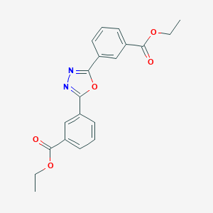 Ethyl 3-{5-[3-(ethoxycarbonyl)phenyl]-1,3,4-oxadiazol-2-yl}benzoate