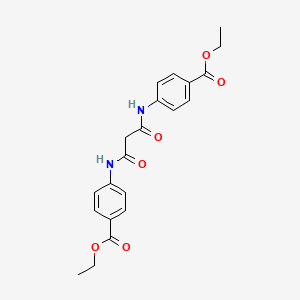 Diethyl 4,4'-[(1,3-dioxopropane-1,3-diyl)diimino]dibenzoate