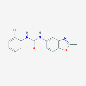 1-(2-Chlorophenyl)-3-(2-methyl-1,3-benzoxazol-5-yl)urea