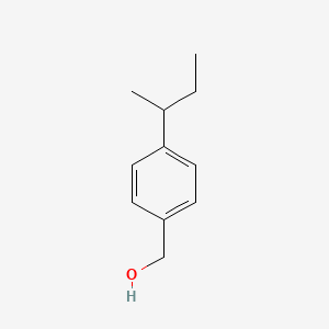 molecular formula C11H16O B2408621 [4-(Butan-2-yl)phenyl]methanol CAS No. 102934-60-1