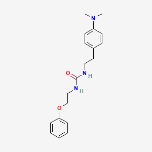 1-(4-(Dimethylamino)phenethyl)-3-(2-phenoxyethyl)urea
