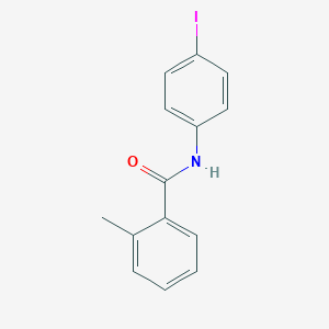 N-(4-iodophenyl)-2-methylbenzamide