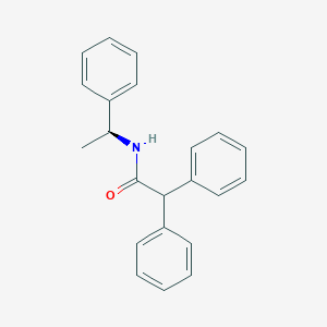 2,2-diphenyl-N-[(1S)-1-phenylethyl]acetamide