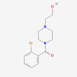 2-[4-(2-Bromobenzoyl)-1-piperazinyl]ethanol