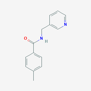 4-methyl-N-(pyridin-3-ylmethyl)benzamide