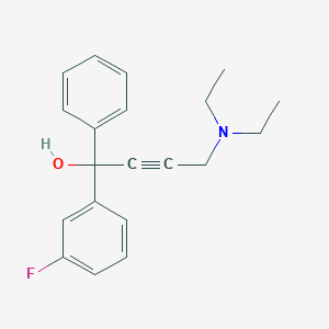 4-(Diethylamino)-1-(3-fluorophenyl)-1-phenylbut-2-yn-1-ol