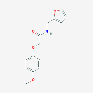 N-(2-furylmethyl)-2-(4-methoxyphenoxy)acetamide