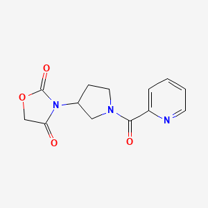 3-(1-Picolinoylpyrrolidin-3-yl)oxazolidine-2,4-dione