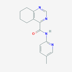 N-(5-Methylpyridin-2-yl)-5,6,7,8-tetrahydroquinazoline-4-carboxamide