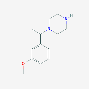 1-[1-(3-Methoxyphenyl)ethyl]piperazine