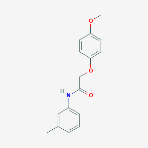 2-(4-methoxyphenoxy)-N-(3-methylphenyl)acetamide