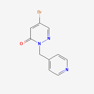 5-Bromo-2-(pyridin-4-ylmethyl)-2,3-dihydropyridazin-3-one