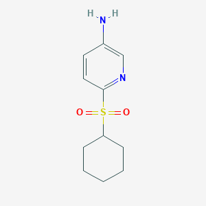 6-(Cyclohexylsulfonyl)pyridin-3-amine