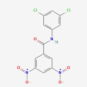 N-(3,5-dichlorophenyl)-3,5-dinitrobenzamide