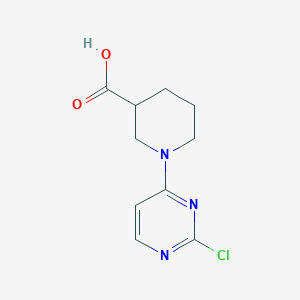 1-(2-Chloropyrimidin-4-yl)piperidine-3-carboxylic acid