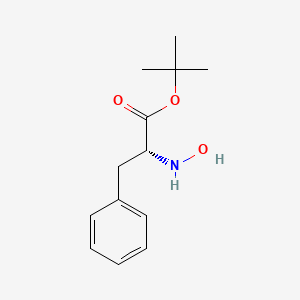 molecular formula C13H19NO3 B2409315 N-Hydroxy-D-phenylalanine tert-butyl ester CAS No. 1243692-23-0