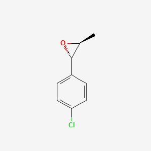 molecular formula C9H9ClO B2409491 (2S,3S)-2-(4-chlorophenyl)-3-methyloxirane CAS No. 885318-84-3