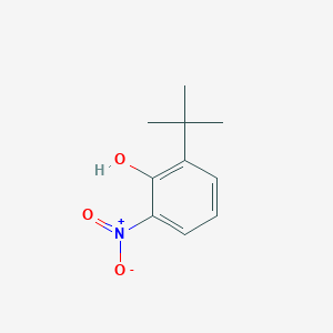 molecular formula C10H13NO3 B2409647 2-(tert-Butyl)-6-nitrophenol CAS No. 18515-04-3