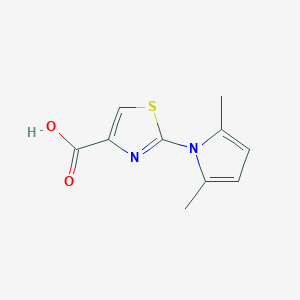 2-(2,5-dimethyl-1H-pyrrol-1-yl)-1,3-thiazole-4-carboxylic acid