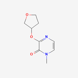 1-Methyl-3-(oxolan-3-yloxy)-1,2-dihydropyrazin-2-one