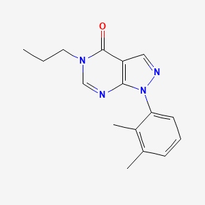1-(2,3-dimethylphenyl)-5-propyl-1H-pyrazolo[3,4-d]pyrimidin-4(5H)-one