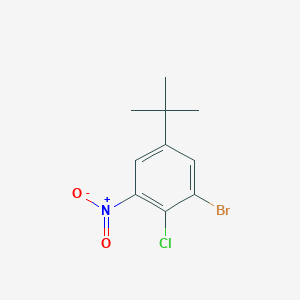 3-Bromo-4-chloro-5-nitro-tert-butylbenzene