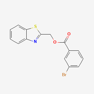 Benzo[d]thiazol-2-ylmethyl 3-bromobenzoate