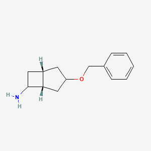 (1R,5S)-3-Phenylmethoxybicyclo[3.2.0]heptan-6-amine