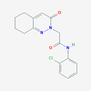 N-(2-chlorophenyl)-2-(3-oxo-5,6,7,8-tetrahydrocinnolin-2(3H)-yl)acetamide