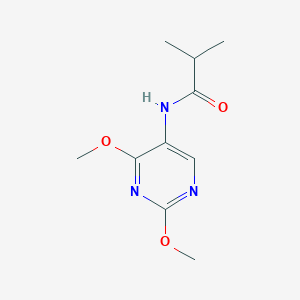 N-(2,4-dimethoxypyrimidin-5-yl)isobutyramide