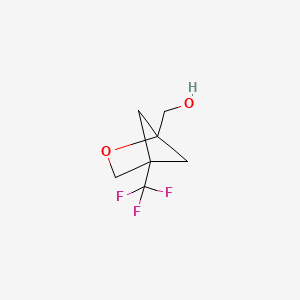 [4-(Trifluoromethyl)-2-oxabicyclo[2.1.1]hexan-1-yl]methanol