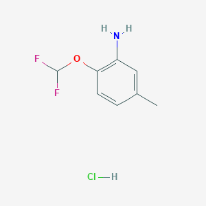 2-(Difluoromethoxy)-5-methylaniline hydrochloride