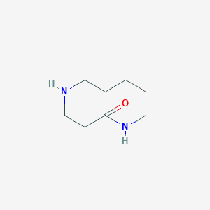 molecular formula C8H16N2O B2410337 1,5-Diazecan-2-one CAS No. 2126176-95-0