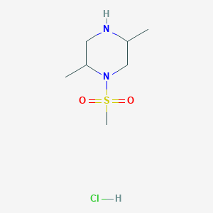 2,5-Dimethyl-1-(methylsulfonyl)piperazine hydrochloride