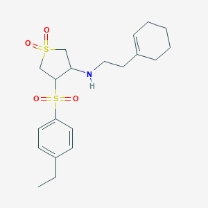 molecular formula C20H29NO4S2 B241038 MFCD10044007 