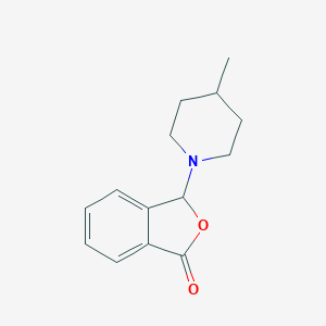 molecular formula C14H17NO2 B241044 3-(4-methyl-1-piperidinyl)-2-benzofuran-1(3H)-one 