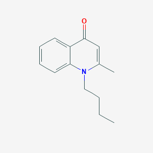 molecular formula C14H17NO B241048 1-butyl-2-methyl-4(1H)-quinolinone 