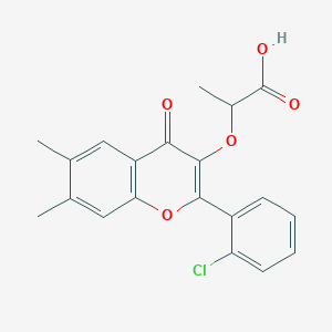 molecular formula C20H17ClO5 B241060 MFCD06487794 