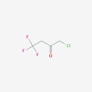 molecular formula C4H4ClF3O B2410620 1-Chloro-4,4,4-trifluorobutan-2-one CAS No. 55932-04-2