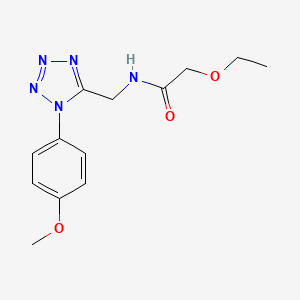 2-ethoxy-N-((1-(4-methoxyphenyl)-1H-tetrazol-5-yl)methyl)acetamide