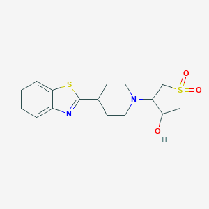 molecular formula C16H20N2O3S2 B241089 MFCD09852921 
