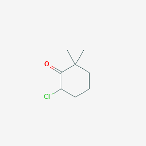 molecular formula C8H13ClO B2410997 6-Chloro-2,2-dimethylcyclohexan-1-one CAS No. 90089-61-5