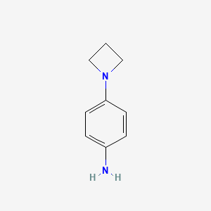 molecular formula C9H12N2 B2411076 4-(Azetidin-1-yl)aniline CAS No. 344405-51-2