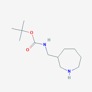 tert-butyl N-(azepan-3-ylmethyl)carbamate