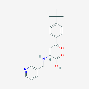 4-(4-(Tert-butyl)phenyl)-4-oxo-2-((3-pyridylmethyl)amino)butanoic acid